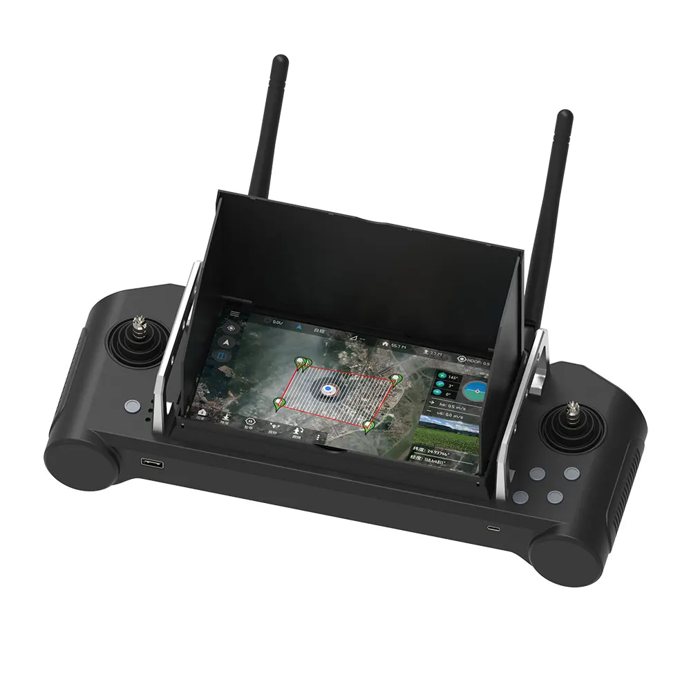 Skydroid SG12 черный интегрированный контроль Видео телемтри системы для профессионального дрона и БПЛА, самолет 20klm диапазон 2.4gh цифровой