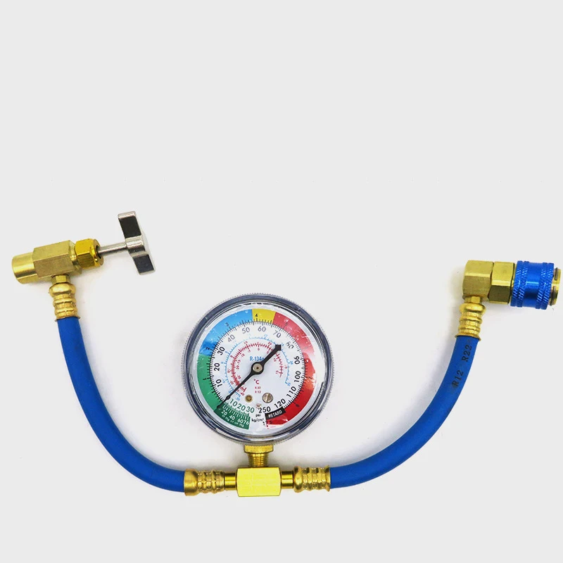 Automotive Air Conditioning Refrigerant Snow Refrigerant Fluorine Plus Liquid Meter Filling Pipe Tool Gas Filling Fluoride Tube