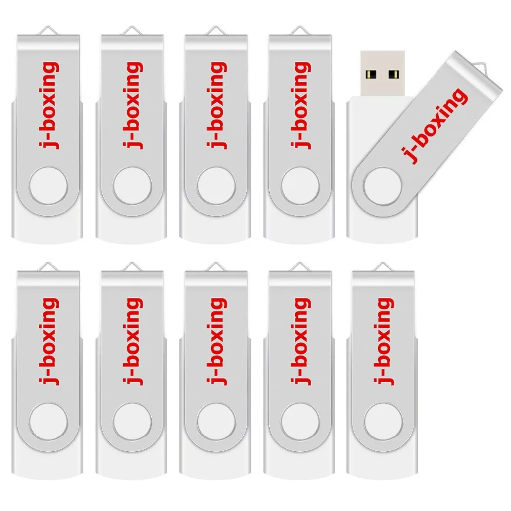 J-боксерский USB флеш-накопитель 128MB 256MB 512MB 64MB маленькая емкость металлический поворотный дисковод портативный флеш-накопитель на молнии цветные 10 шт