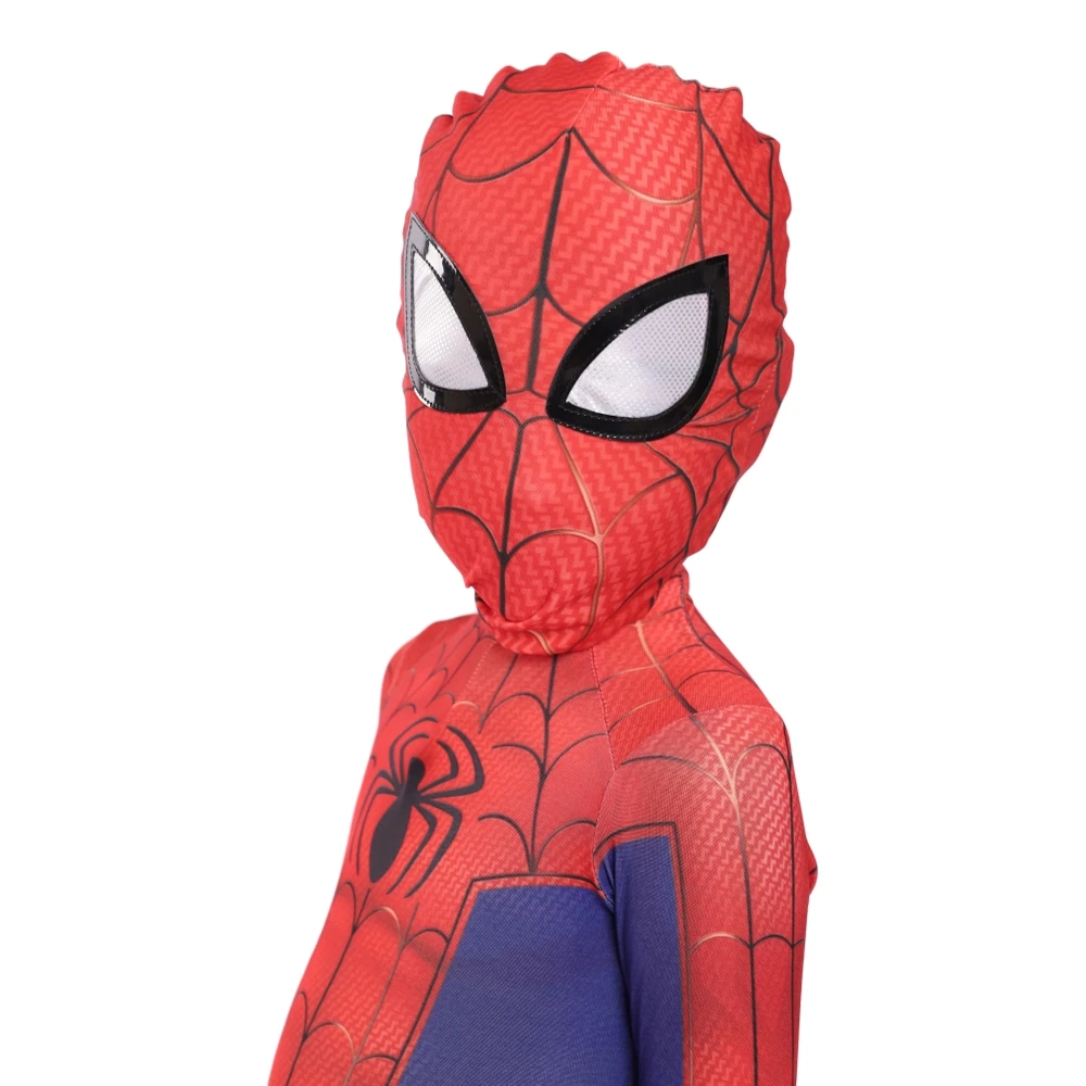 Питер Паркер, раздел-Детские гражданский военный человек-паук костюмы «Человек-паук», Косплэй изготовленный на заказ костюм для Хэллоуина Детские костюмы для вечерние