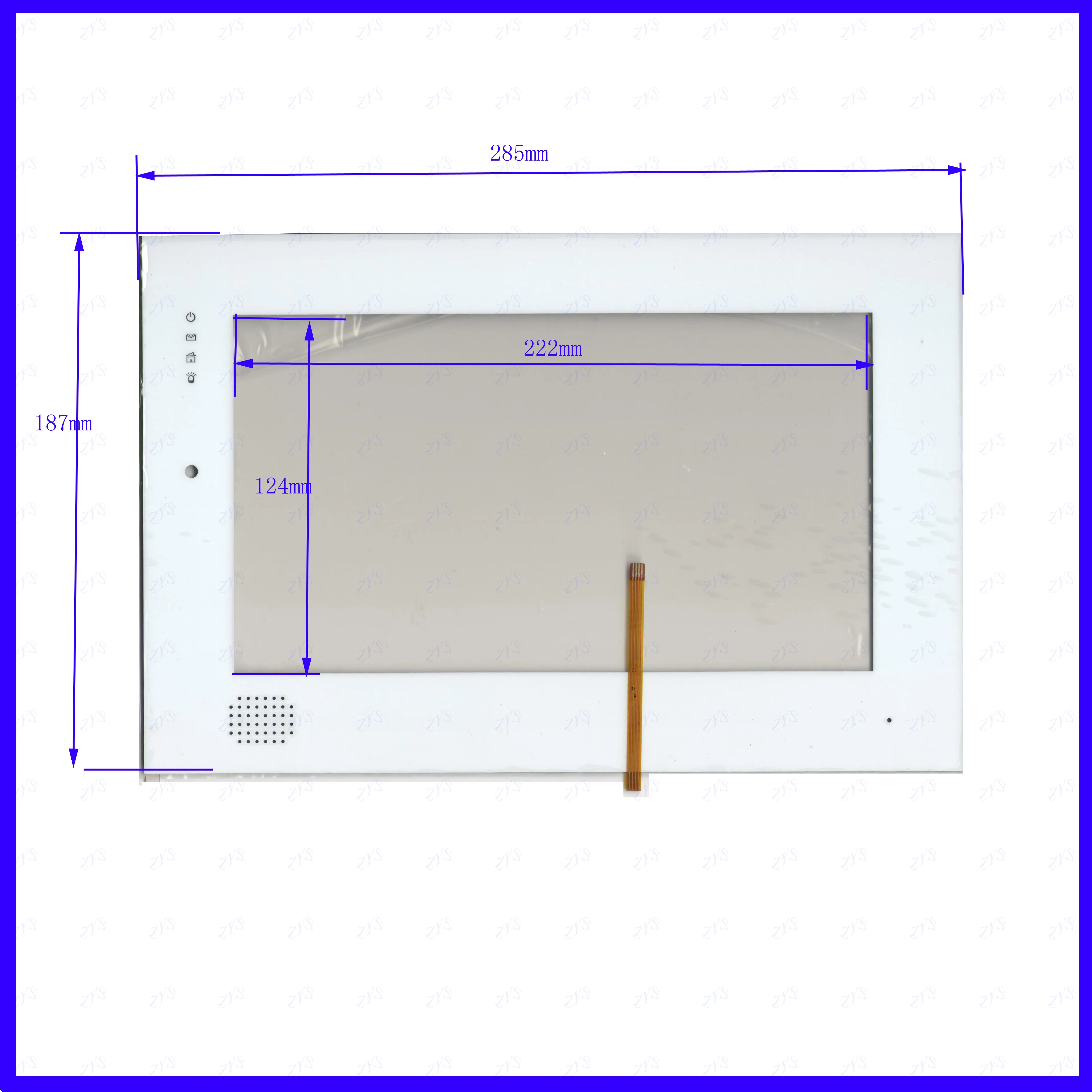 

ZhiYuSun New XWT954 285*187mm Touch Screen Touch Panel Glass Replacement XWT 954 285*187