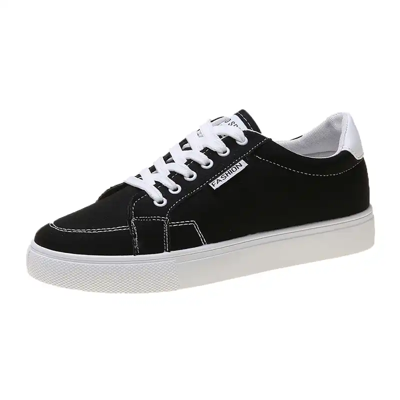 Tenis blancos con negro para mujer Clearance