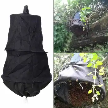 

1pc 3 Layers Wild Bee Catching Cage Beekeeper Beekeeping Tools Black Cloth Wild Bee Swarm Trap Tempt Recruit Bee Collection Tool