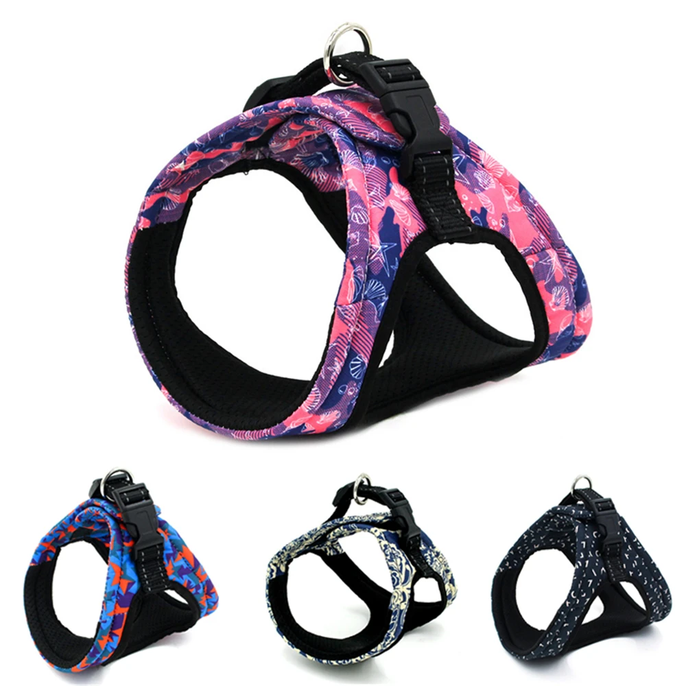 

Dog Vest Harness Leash Lead for Small Medium Dog Mesh Large Puppy Chest Strap French Bulldog Pug Training Outdoor Walking