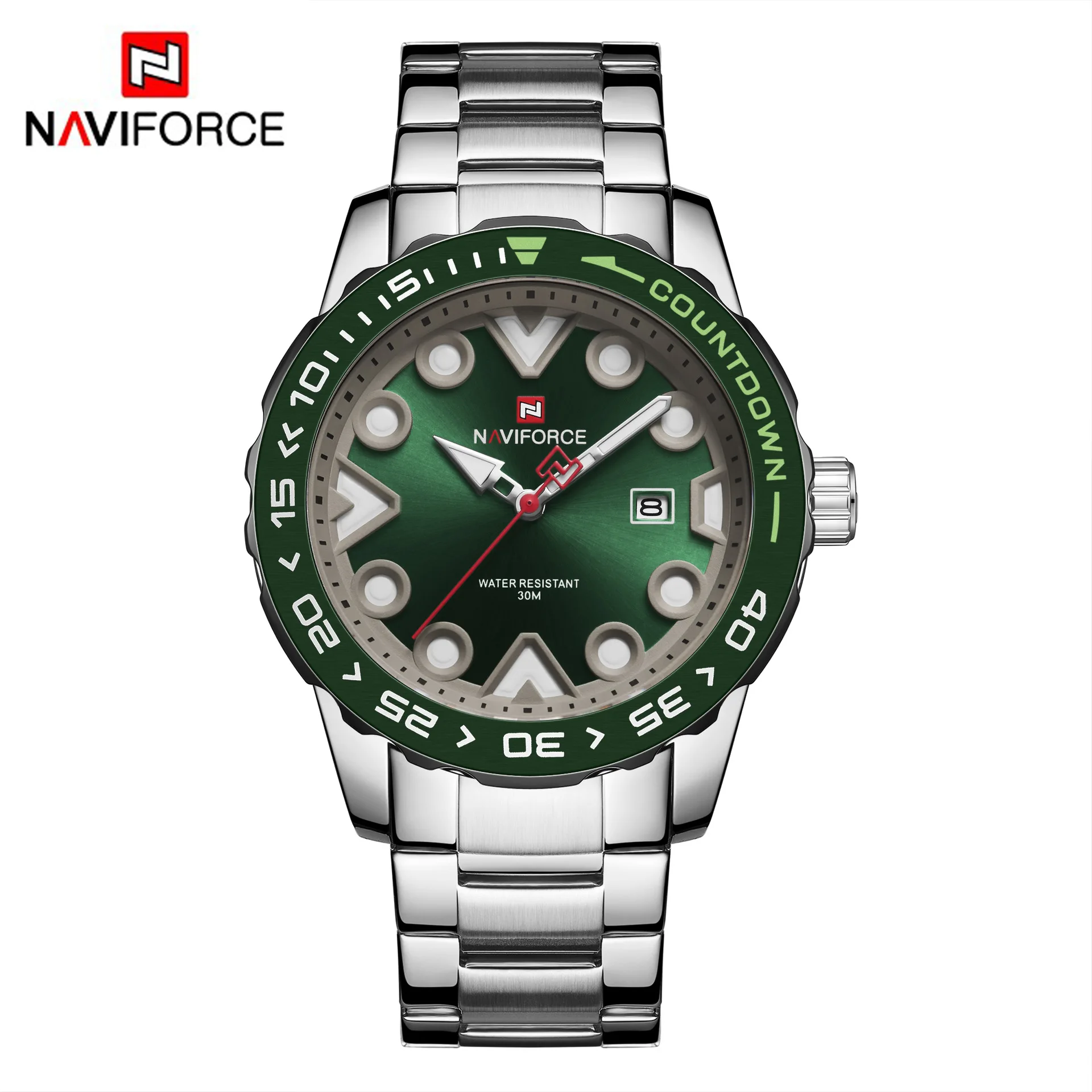 

New Style Fashion MEN'S Watch Waterproof Quartz Steel Belt Watch Business MEN'S Watch Calendar Watch