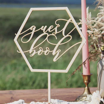 

Wooden guest book sign, Wedding sign, Rustic guest book sign, wedding decoration sign,wedding party bride event decoration