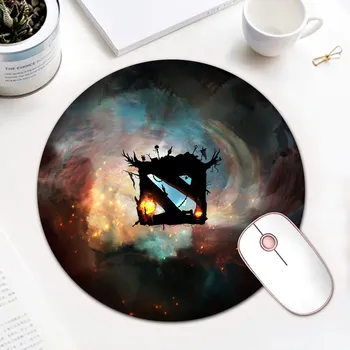 

Big Promotion Dota Non Slip PC Gamer Speed Mice Mat Small Rubber Mousepad Computer Game Round Mouse Pad