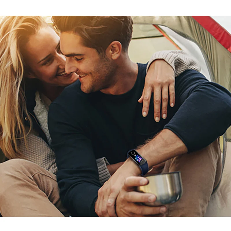  Original Huawei Honor Band 5 Smart Wristband Oximeter Touch Screen Magic Color Swim Detect Heart Ra - 4000106237621