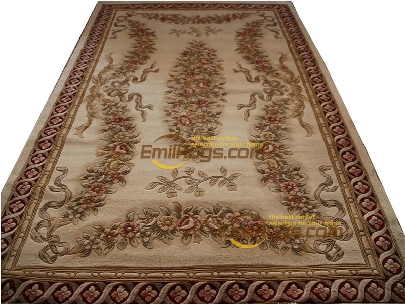 US $1.291.00 3d Carpetsavonnerie Carpet Machine Woven French Hand Kitchen Round Aztec Blanket Savonneriefor Carpet