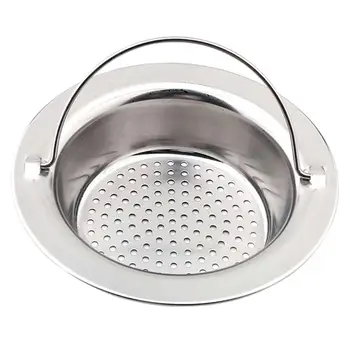 

Stainless Steel Sink Strainer Shower Floor Drain Bathroom Plug Trap Hair Catcher Kitchen Sink Filter Floor Cover Drainage