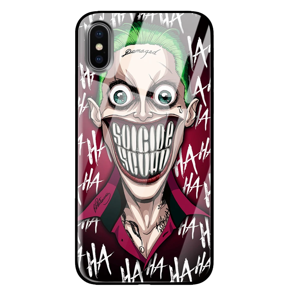 5 Joker the dark knight роскошные чехлы из закаленного стекла для huawei P30 P20 mate 10 20 Honor 8 9 10 Pro Lite - Цвет: 5