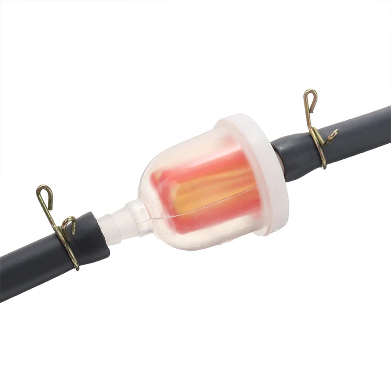 1pc Motorcycle Fuel Gas Hose Clear Filter Mini Inline MOTO 47/49CC For ATV Dirt Pocket Bike Quad Scooter