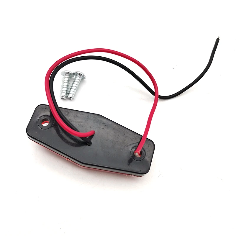 8pcs Truck Signal Warning light Red LED Piranha Side Light Truck Signal Lights