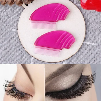 

New 1Pc Eyelash Brush Combs Women Eyelash Comb Lash Separator Lift Curl Plastic Brush Beauty Eyelash Tools Dropshipping