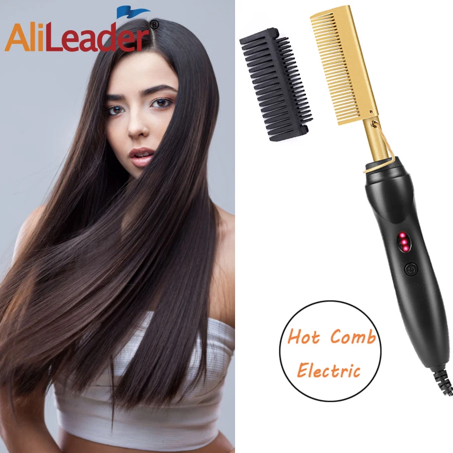 titanium pressing comb