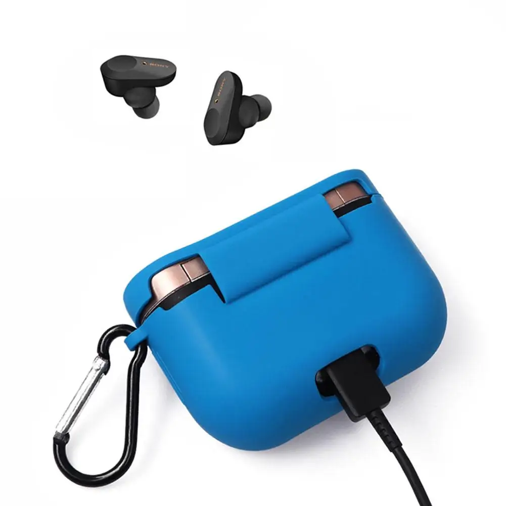 Защитный чехол для наушников Bluetooth чехол для хранения sony WF-1000XM3 гарнитура силиконовый наушник защитный чехол аксессуар