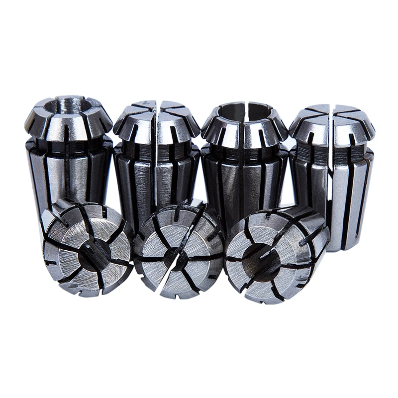 

7Pcs 1-7mm ER11 Collet Chuck Tool Bits Holder Spring Collet for CNC Engraving Machine & Milling Lathe Tool