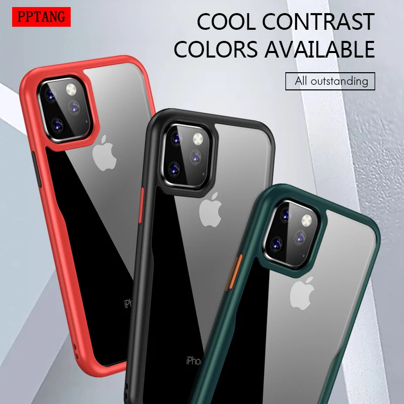 

luxury Phone Case for iPhone 11 Soft Silicone Cover for iPhone11pro for iphone 2019 new Transparent tpu case 5.8In 6.1In 6.5In