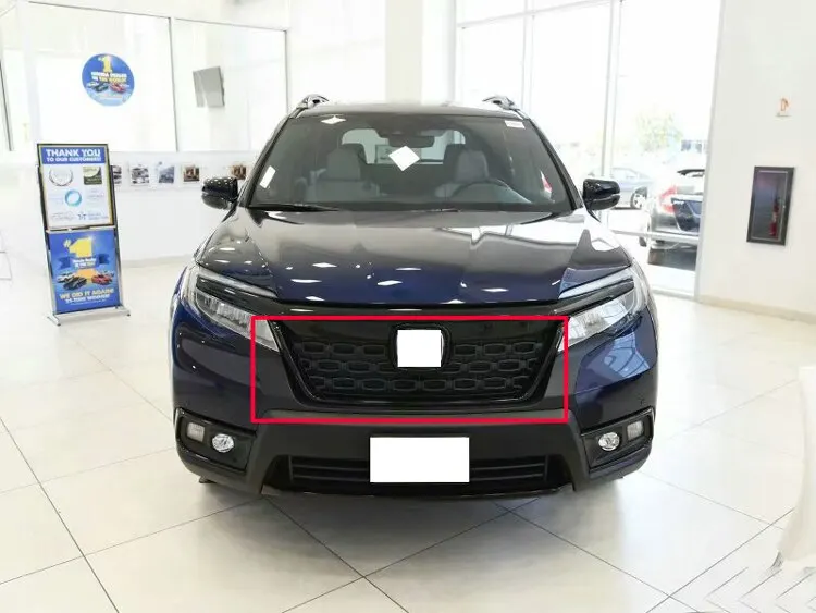 Для Honda Passport автомобильные аксессуары ABS Хром Передняя Центральная решетка радиатора полосы отделка украшения