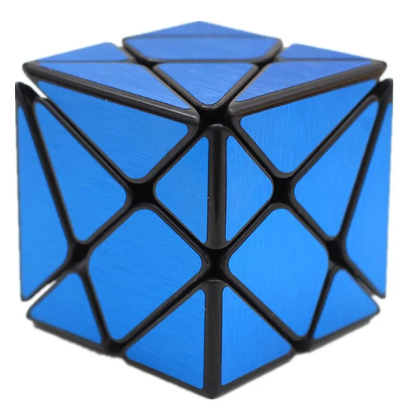 Blue YongJun YJ литая проволока с покрытием для рисования BianHuanJinGang 3x3x3 Профессиональный Голубой магический куб скоростной кубик-головоломка 3x3 детские игрушки подарок - Цвет: Blue