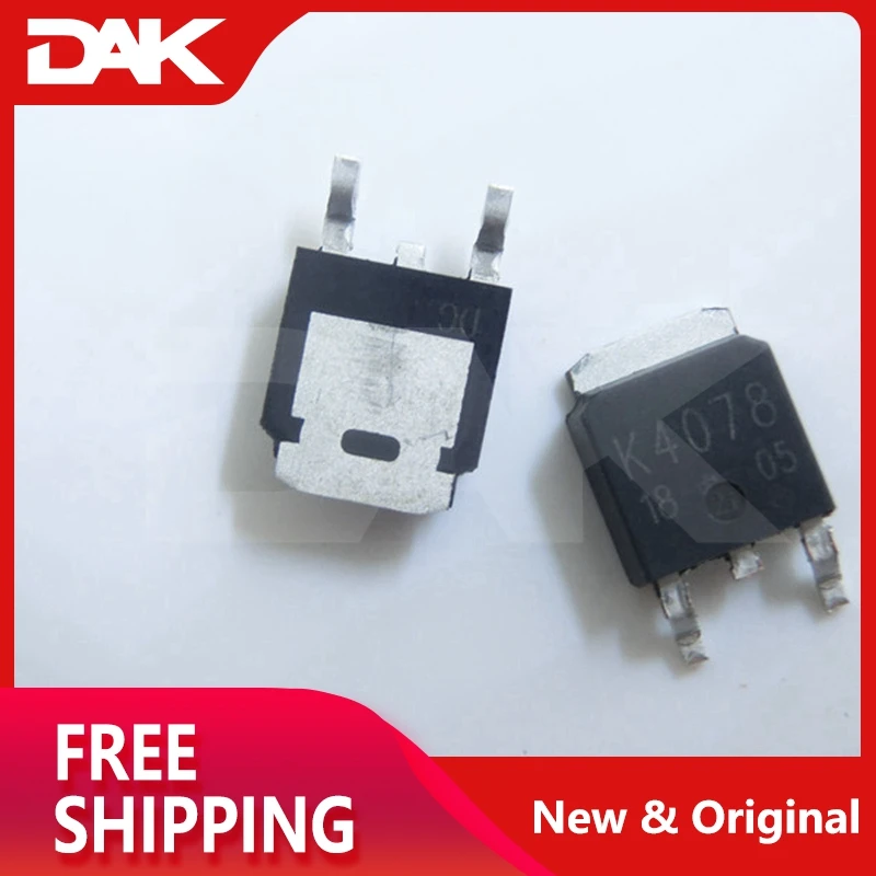 10 шт. K4078 TO-252 переключение N-CHANNEL мощность MOS FET микросхема