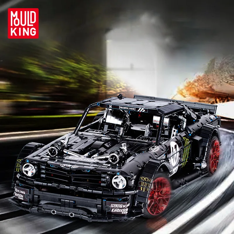 

DIY Blocks for Model Car 1: 8 Mustanging Static Edition Science And Technology Assembled Building Blocks Toys for Child