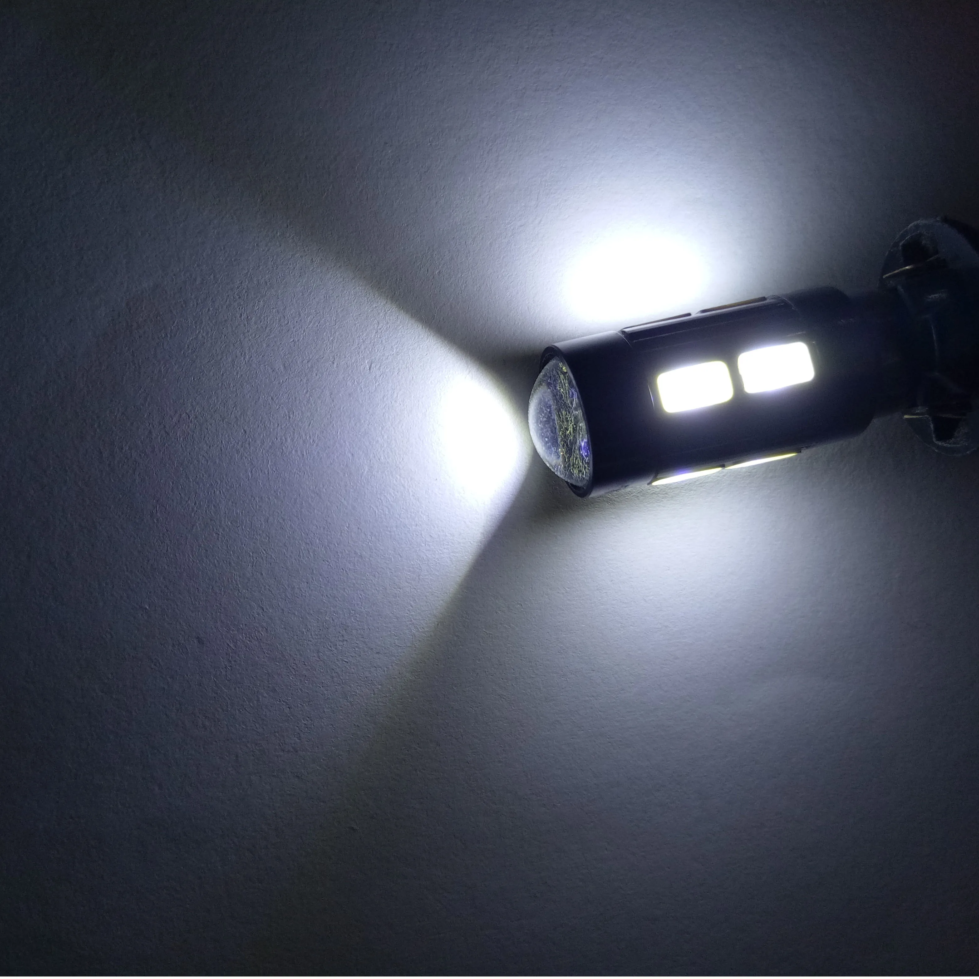 10x автомобильные лампы T10 5630 10 SMD Len белый 12В 24В W5W 194 5730 10LED габаритные огни