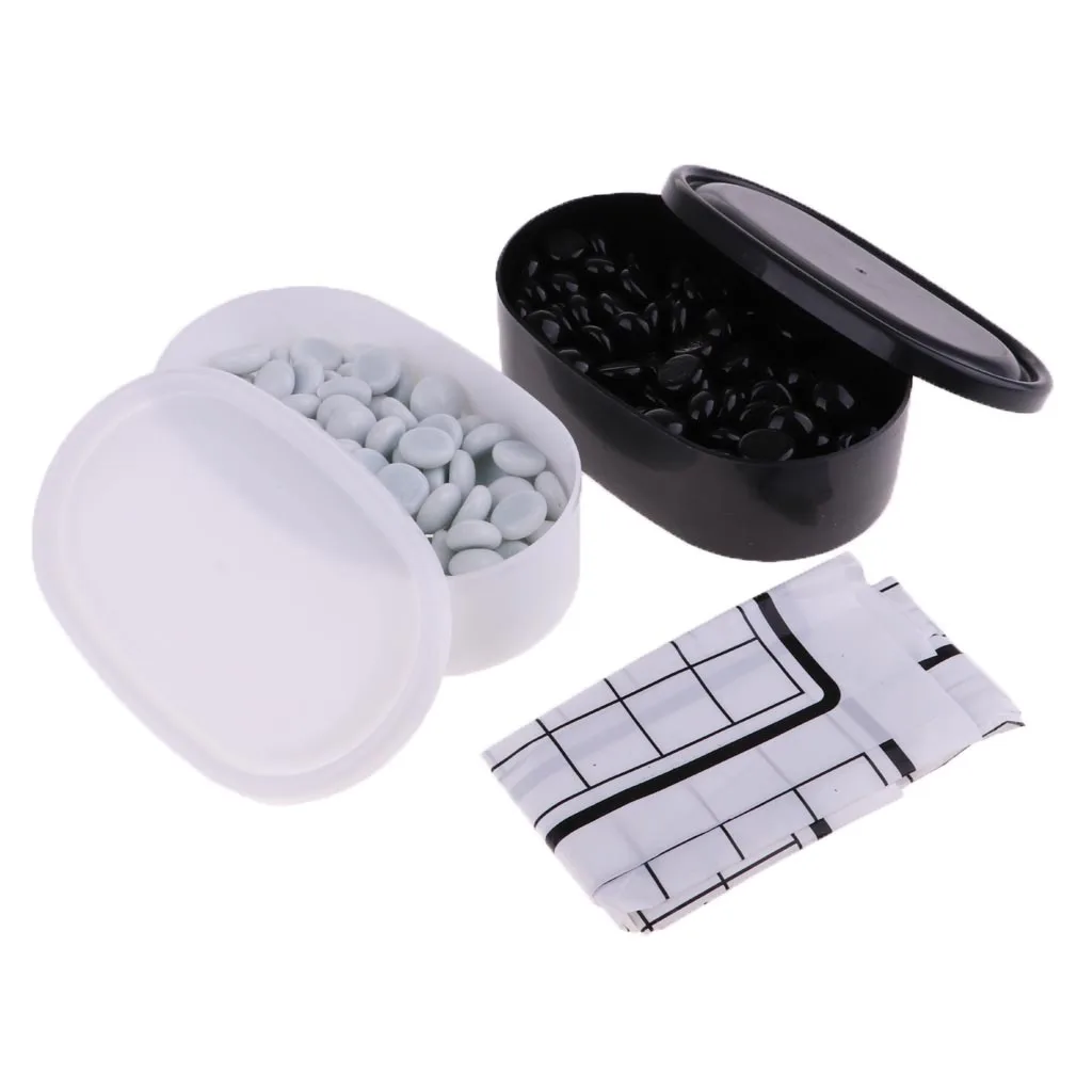 Portable Chess Board Game Party Games Chinese Weiqi Go Game Play Fun for Adults Kids Entertainment