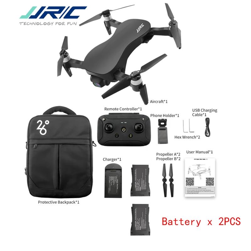 С двумя батареями) JJRC X12 Дрон gps 5G Wi-Fi FPV Бесщеточный мотор 4K HD Камера 3-осевому гидростабилизатору RC Дрон Квадрокоптер RTF - Цвет: black  drone