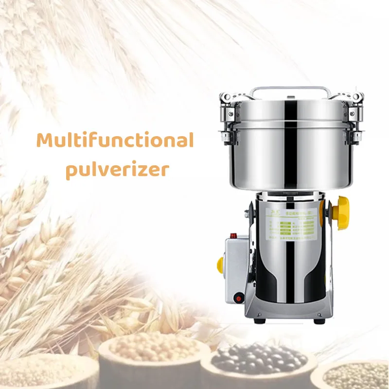 2500G Grains Spices Hebals Cereals Coffee Dry Food Grinder Mill Grinding Machine Gristmill Home Medicine Flour Crusher 6