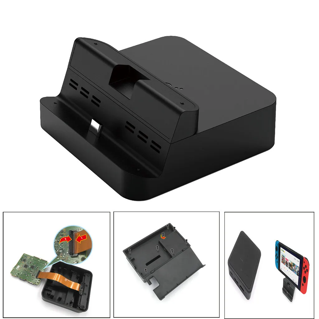 

Gulikit NS06 Base Assembly Accessories TYPE-C Docking Station HDMI For Switch For Nintend Switch Dock Station Charger Charging