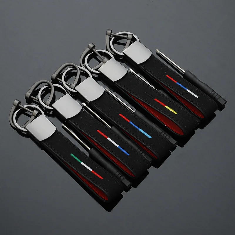 Автомобильный брелок кожаный держатель для ключей Mercedes Национальный флаг Италии