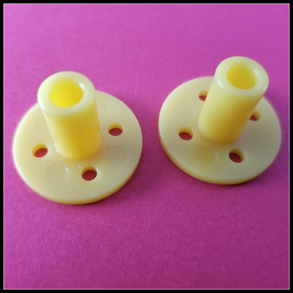 2pcs/pack 25mm Diameter Round Plastic Flange Base J628Y DIY Toy Making Parts Drop Shipping 25x35cm 28x42cm small gift courier bag yellow plastic shipping envelope cartoon puppy print express packaging bags for business