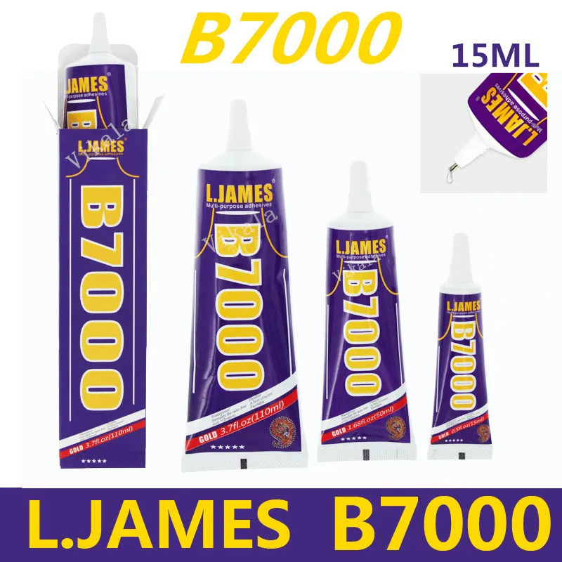 

Upgraded version 15ml b7000 glue Mobile phone touch screen b-7000 adhesive telephone glass glue repair point diamond jewelry