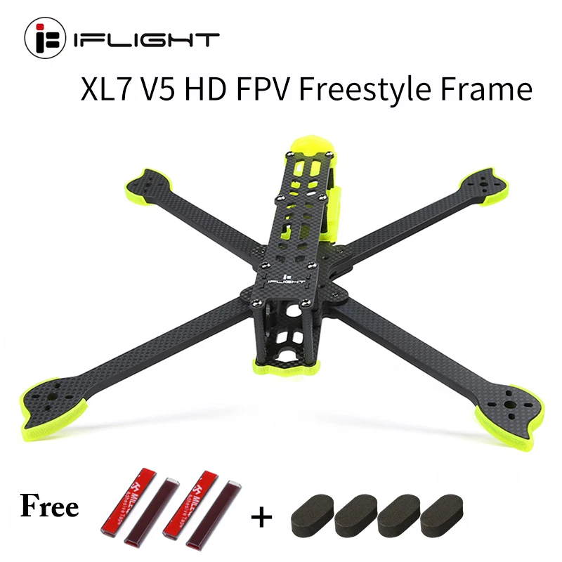 IFlight XL7 V5 HD FPV Frame 7Inch 322mm Wheelbase for RC Drone F4/F7 Flight control 2207/2306 Brushless Motor 6-7 inch Propeller