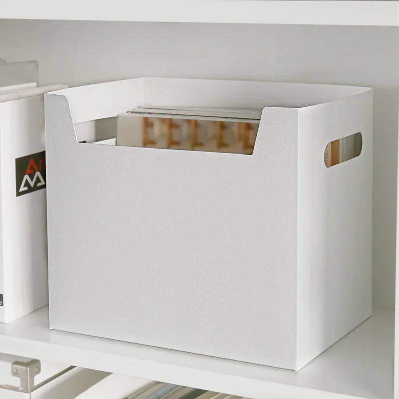 Desktop Storage Box Book Finishing Box Living Room Snacks Storage Plastic Simple Office Storage Box Manufacturers Wholesale