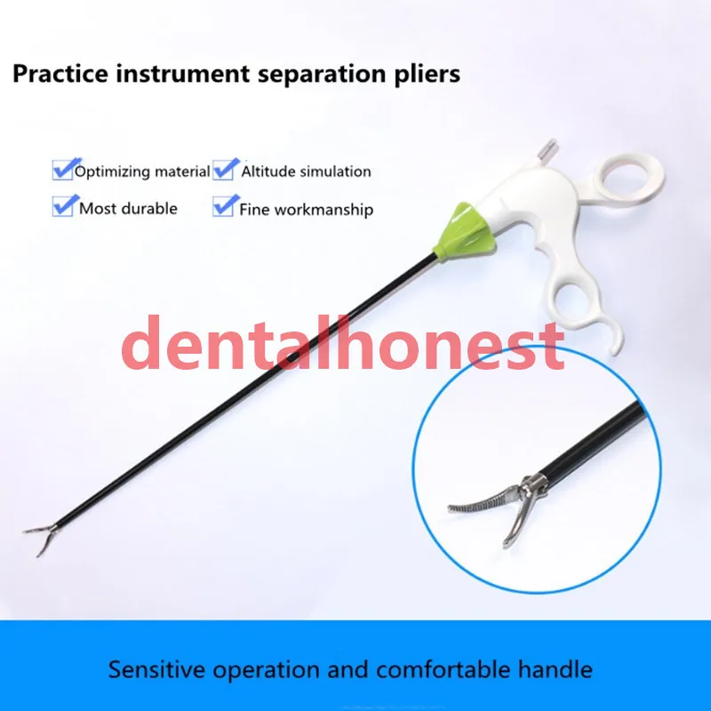 Separation forceps Обучающее оборудование лапароскопические моделирование Обучающие принадлежности ножницы/разделительные щипцы/игла Держатель Щипцы - Цвет: Separation forceps