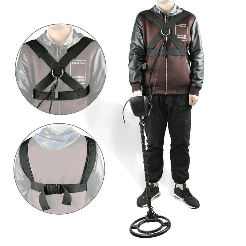 

Universal Metal Detector Generic Detecting Harness Sling for Detector Pro Swing UND Sale