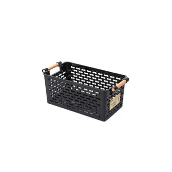 

Plastic Storage Baskets Bins Organizer with Handles Plastic Baskets Shelf Storage Organizer Perfect for Storing Items