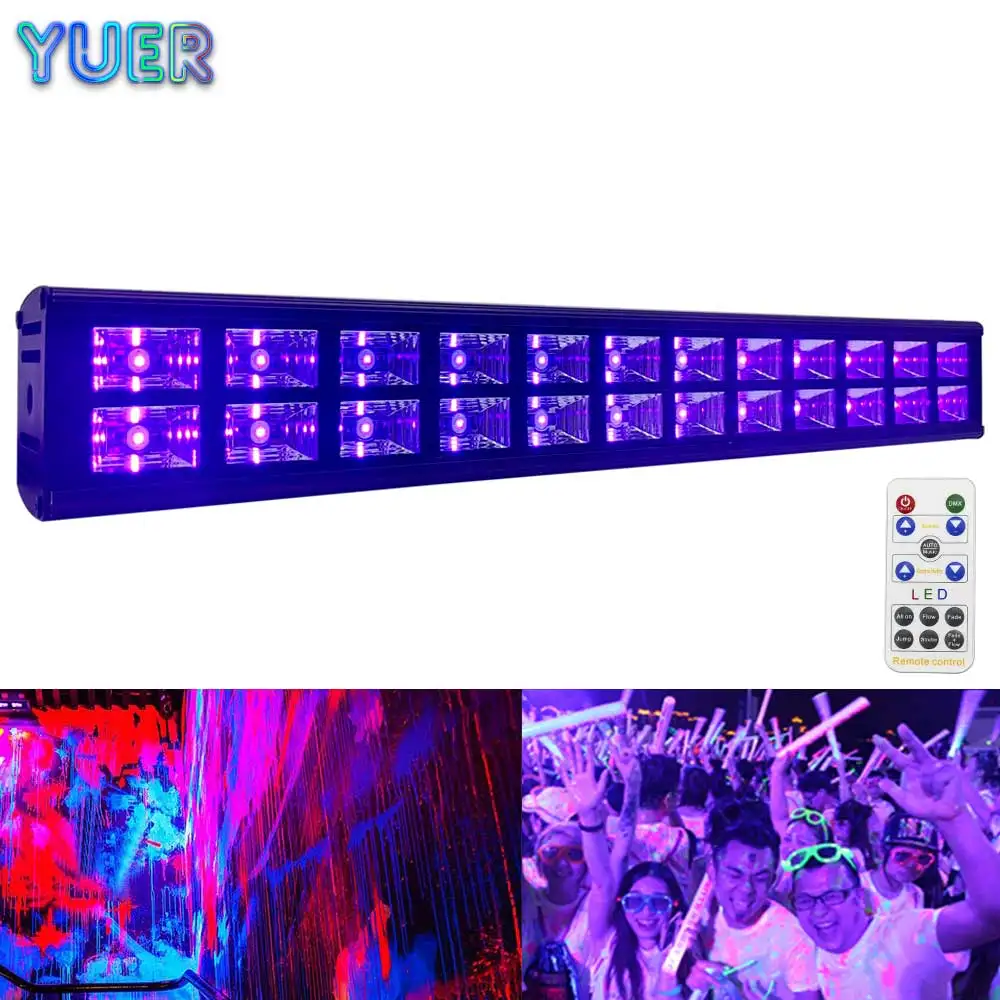 72W UV-LAMPE COB LED Bühnenbeleuchtung DMX512 DJ Disco Lichteffekt KTV Stage DHL 