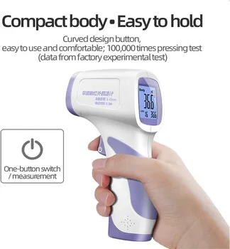 

Forehead Thermometer Infrared fever digital thermometer Portable Handheld Infrared Body Thermometer with LCD Backlight#g20