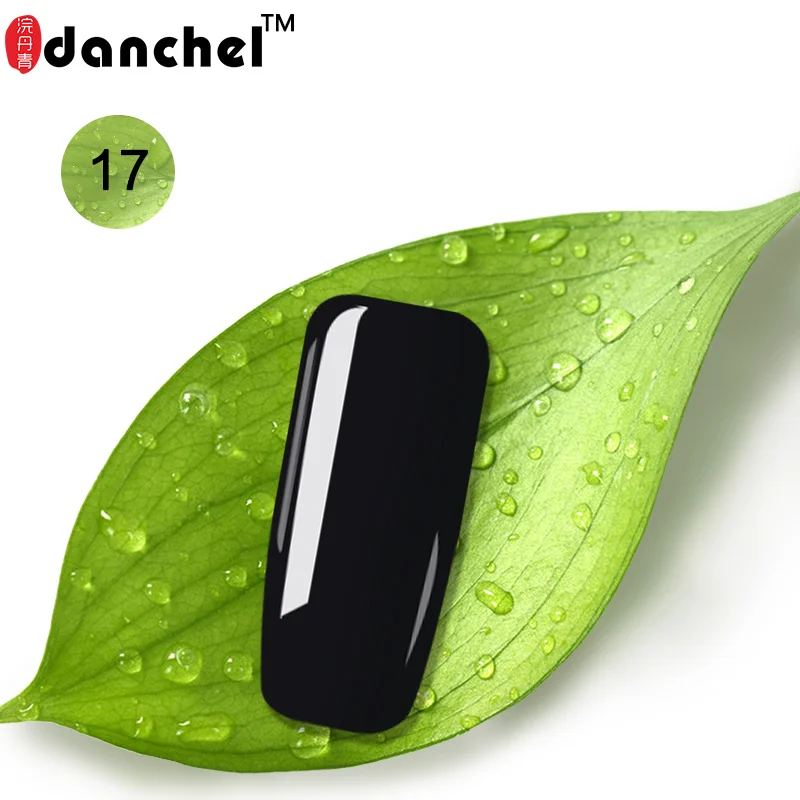 17 Danchel 1-40 Цвет 9 мл гель покрытые лаком ногти искусство гель uv Vernis светодиодная база для ногтей! полупостоянная светодиодный Soak Off Гель-лак для ногтей - Цвет: 17