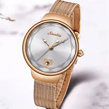 SUNKTA, женские роскошные Брендовые Часы, простые Кварцевые женские водонепроницаемые наручные часы, женские автоматические часы с датой, reloj mujer Montre Femme+ box