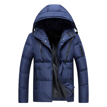 

Men Winter Jackets Hooded Parkas Fashion Mens Loose Large Size Warm Down Jackets Mens Winter Jackets And Coats Winter Parkas