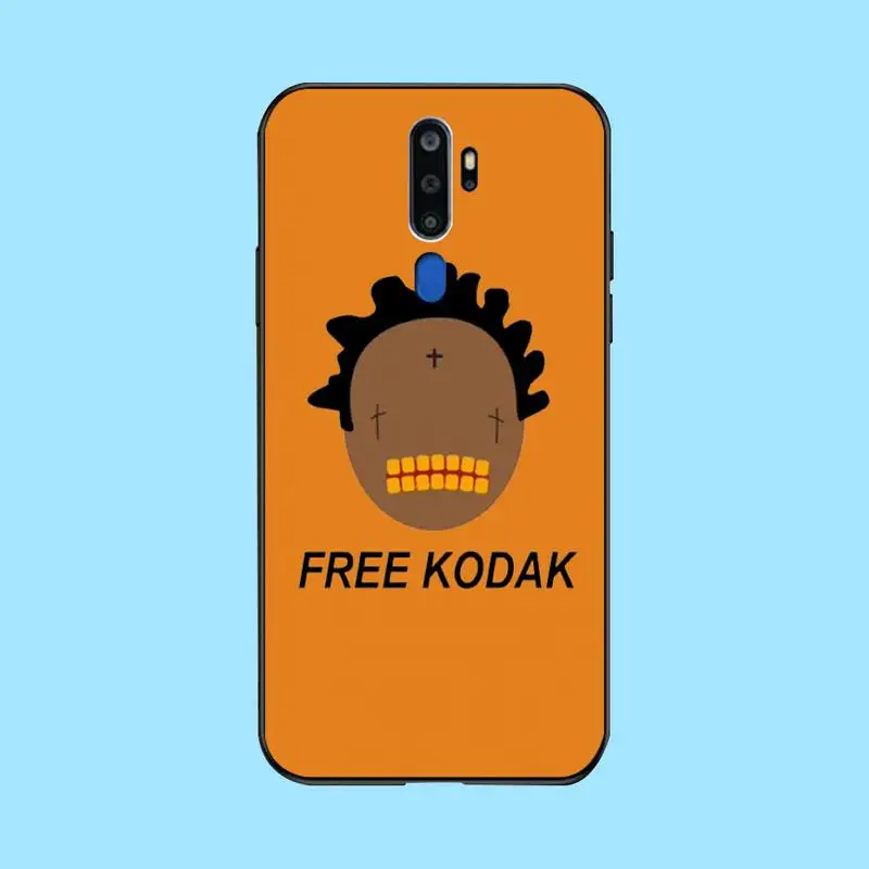 PENGHUWAN Kodak Black Rapper TPU black Phone Case Cover Hull For Oppo A5 A9 2020 Reno Z Realme5Pro R11 case