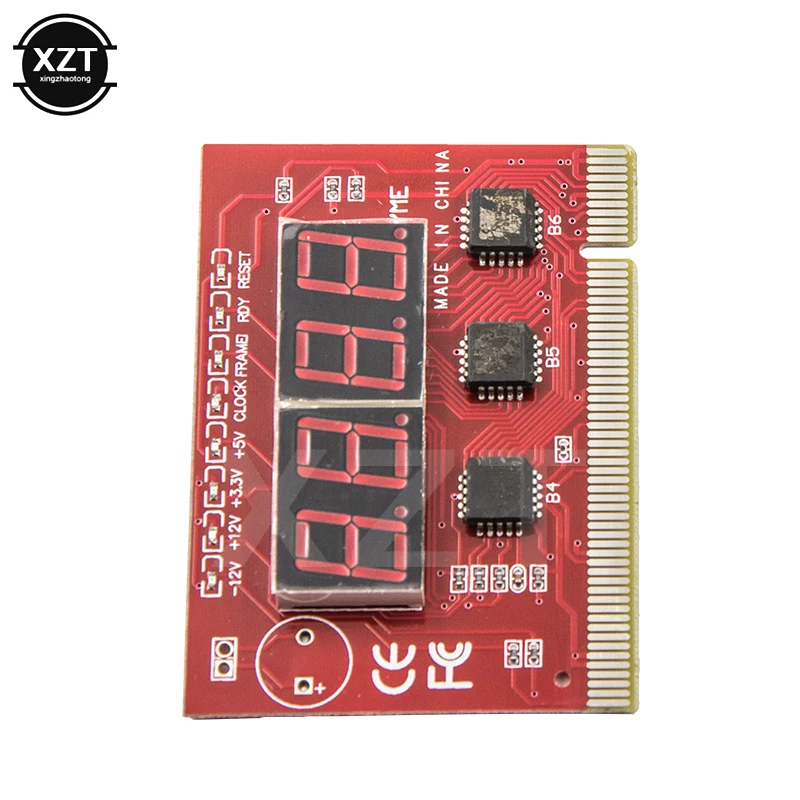 Мини компьютер PCI E LPC почтовая карта материнская плата ноутбука светодиодная 4