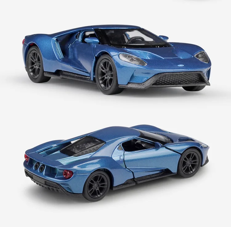 WELLY 1:36 Ford GT сплав модель автомобиля литье под давлением модель автомобиля моделирование автомобиля украшение коллекция Подарочная игрушка