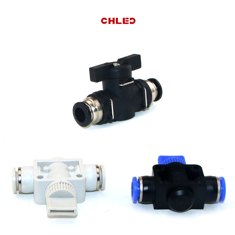 

Pneumatic fittings BUC/HVFF water pipes and pipe connectors direct thrust 4mm 6mm 8mm 10mm 12mmplastic hose quick couplings