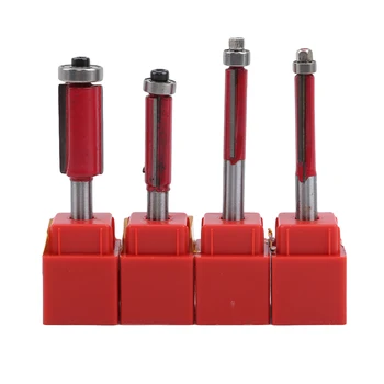 

Shank Edge Trimmer Deep Long Head Cutters Double Edge Straight Knife Fluting Cutter Wooden Milling Cutters Machine Tools