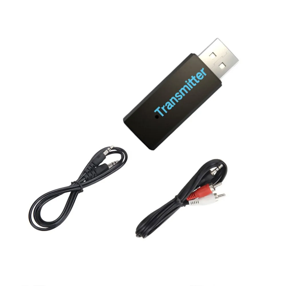 Мини USB беспроводной Bluetooth 3,0 передатчик аудио передатчик A2DP Музыка стерео Ключ адаптер для ТВ ПК MP3 Прямая поставка